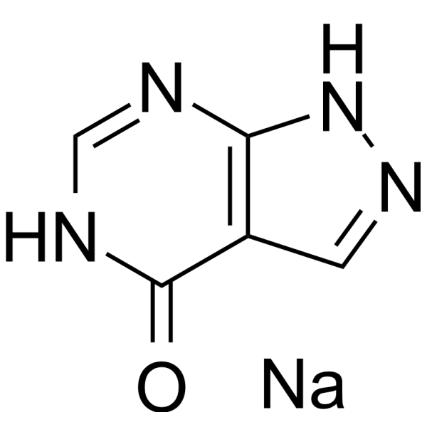 Allopurinol sodium 17795-21-0